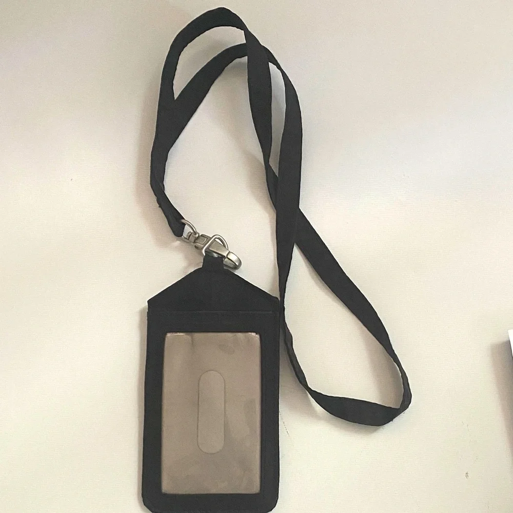 Baggallini Black  Lanyard - nylon material